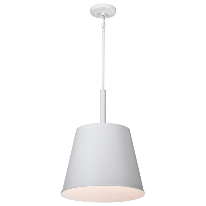Nuvo Lighting 60-7948 One Light Pendant, Matte White