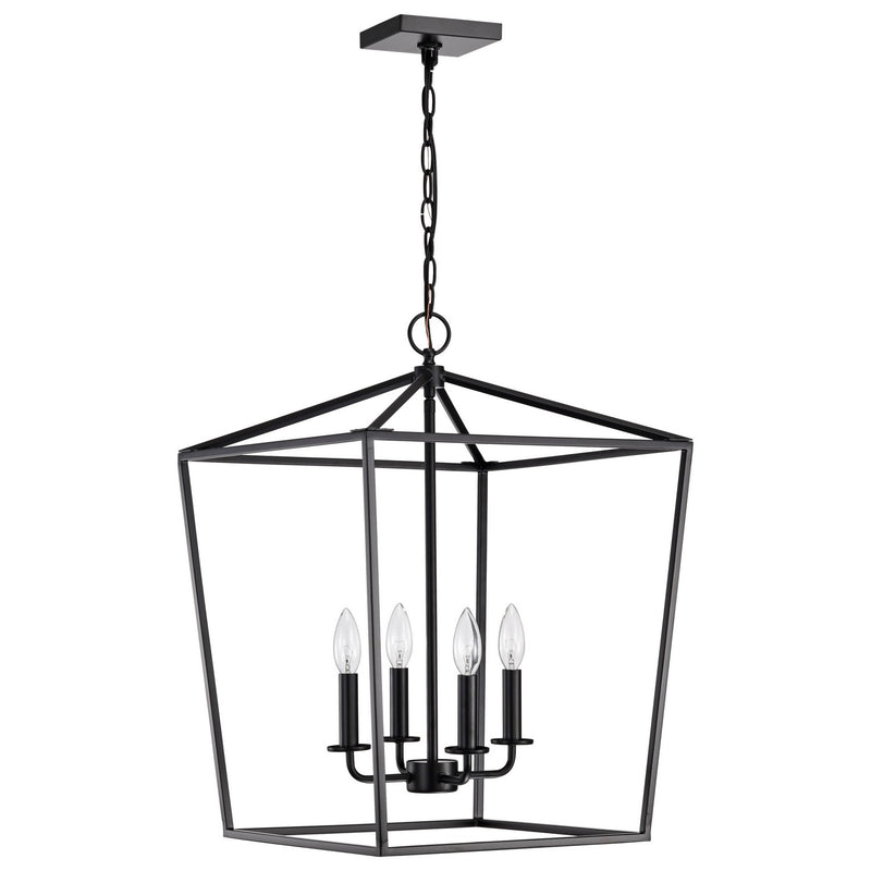 Nuvo Lighting 60-7951 Four Light Pendant, Dark Bronze
