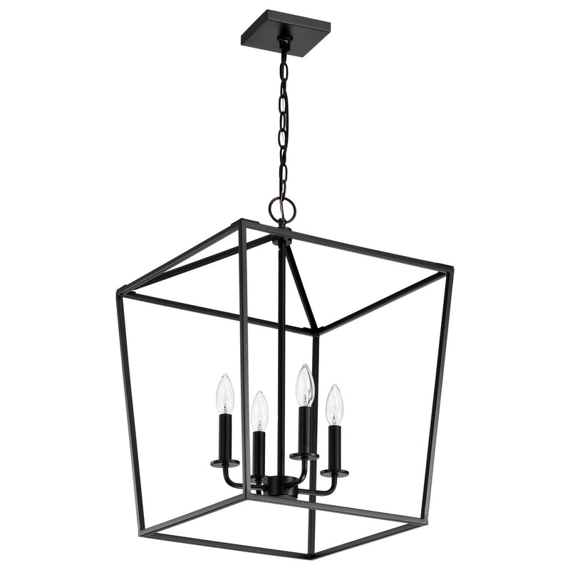 Nuvo Lighting 60-7951 Four Light Pendant, Dark Bronze