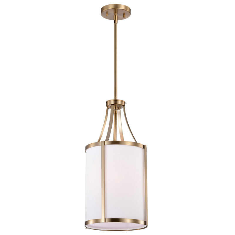 Nuvo Lighting 60-7961 One Light Pendant, Burnished Brass
