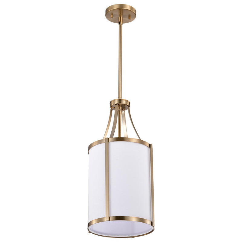 Nuvo Lighting 60-7961 One Light Pendant, Burnished Brass