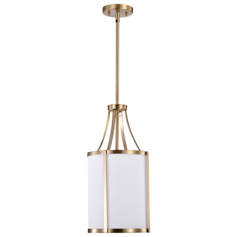 Nuvo Lighting 60-7961 One Light Pendant, Burnished Brass