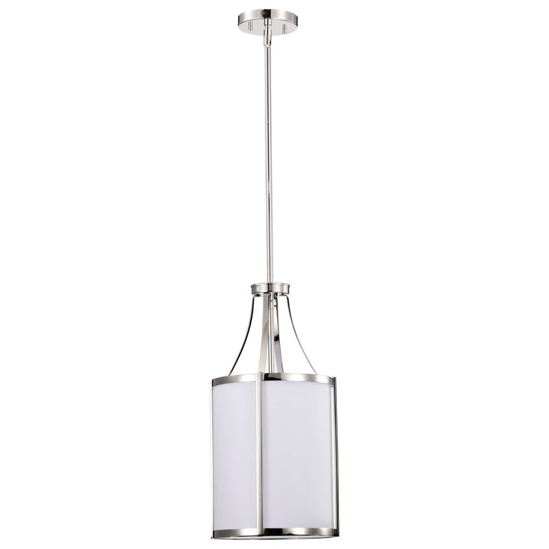 Nuvo Lighting 60-7971 One Light Pendant, Polished Nickel