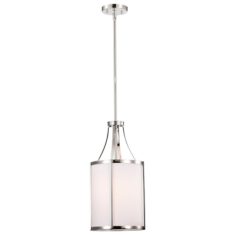 Nuvo Lighting 60-7971 One Light Pendant, Polished Nickel