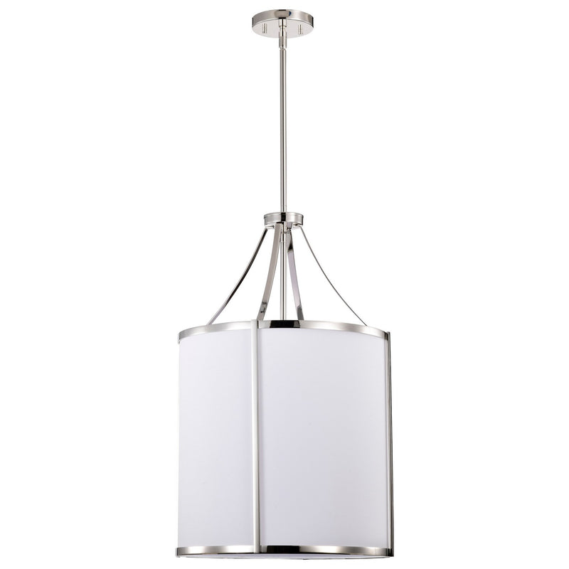 Nuvo Lighting 60-7972 Three Light Pendant, Polished Nickel