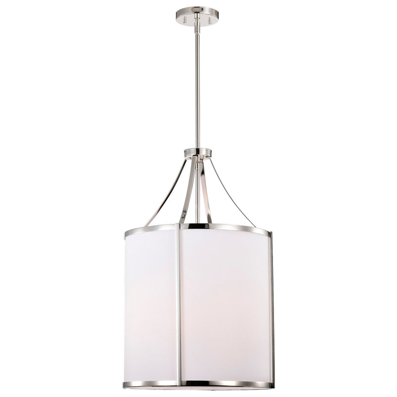 Nuvo Lighting 60-7972 Three Light Pendant, Polished Nickel