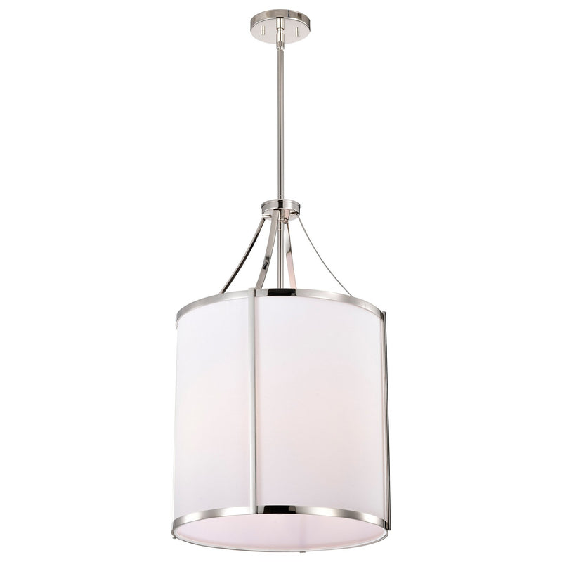 Nuvo Lighting 60-7972 Three Light Pendant, Polished Nickel