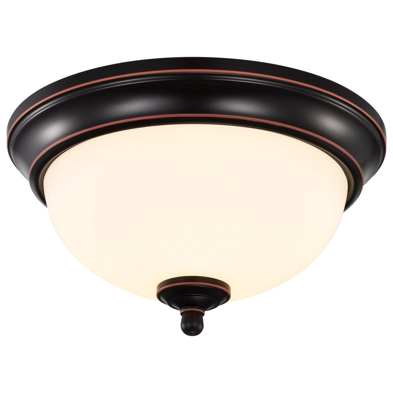 Nuvo Lighting 62-1557 LED Flush Mount, Mahogany Bronze