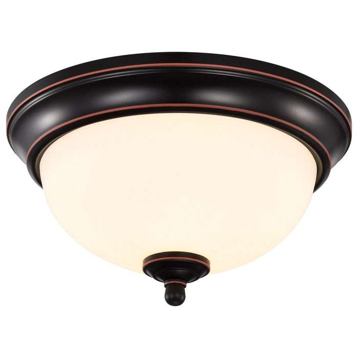 Nuvo Lighting 62-1557 LED Flush Mount, Mahogany Bronze