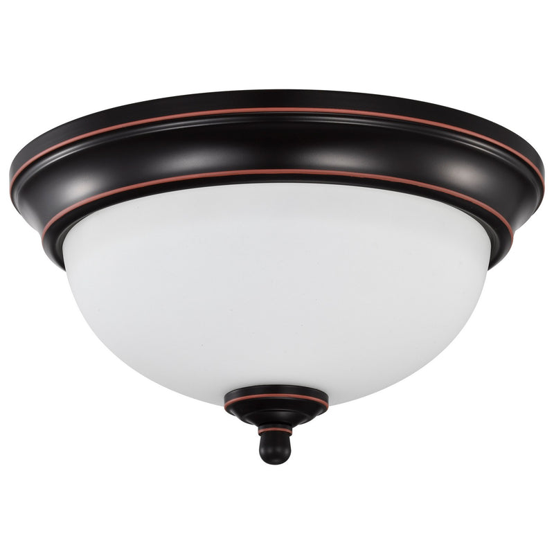 Nuvo Lighting 62-1557 LED Flush Mount, Mahogany Bronze