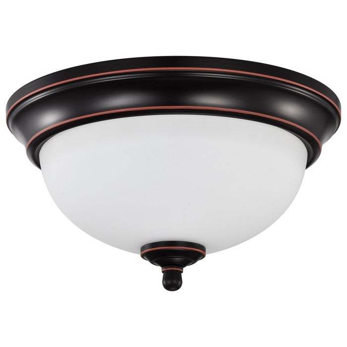 Nuvo Lighting 62-1557 LED Flush Mount, Mahogany Bronze