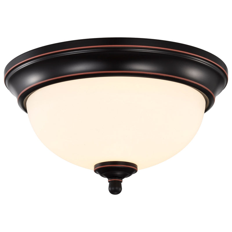 Nuvo Lighting 62-1557 LED Flush Mount, Mahogany Bronze