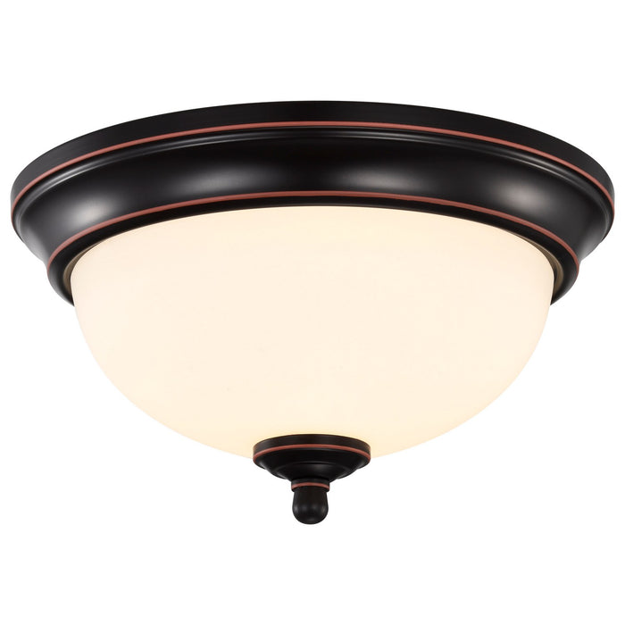 Nuvo Lighting 62-1557 LED Flush Mount, Mahogany Bronze