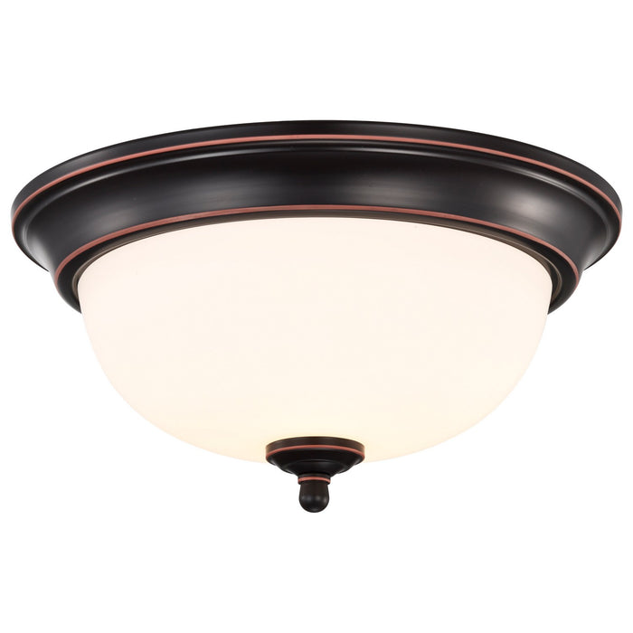 Nuvo Lighting 62-1558 LED Flush Mount, Mahogany Bronze