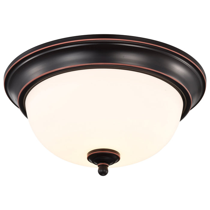 Nuvo Lighting 62-1558 LED Flush Mount, Mahogany Bronze
