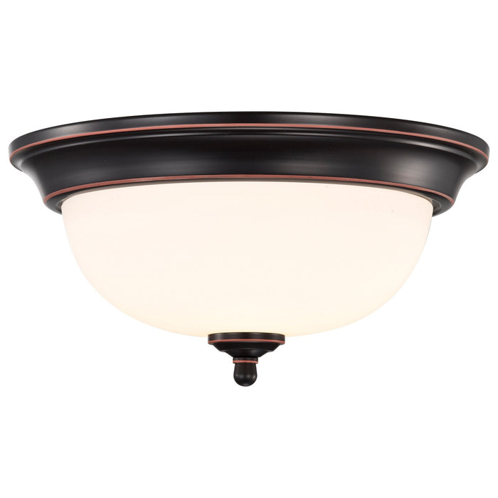 Nuvo Lighting 62-1558 LED Flush Mount, Mahogany Bronze