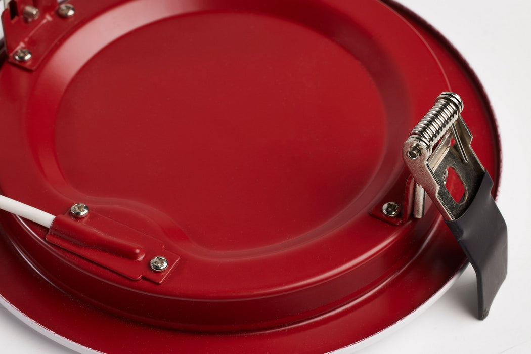 Satco S11866 LED Downlight, White / Red