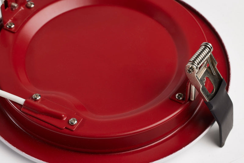 Satco S11867 LED Downlight, White / Red