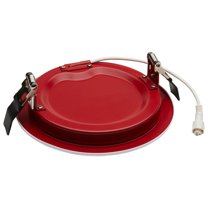 Satco S11869 LED Downlight, White / Red