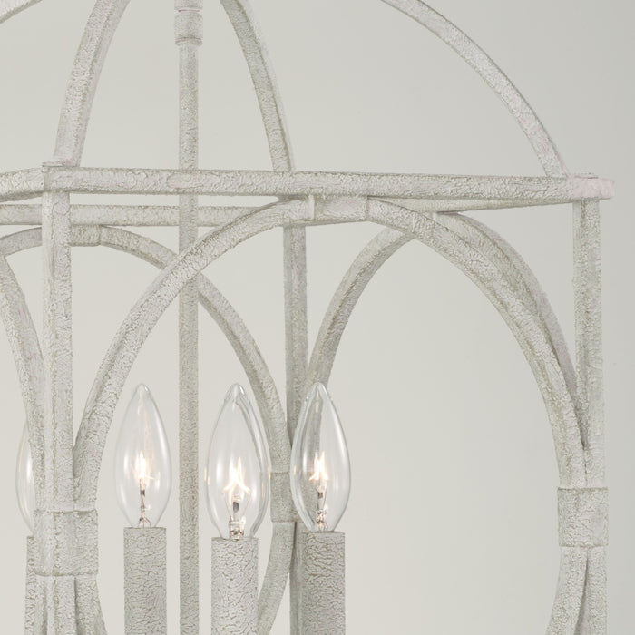 Capital Lighting AA1031SR Four Light Foyer Pendant, Sand Dollar