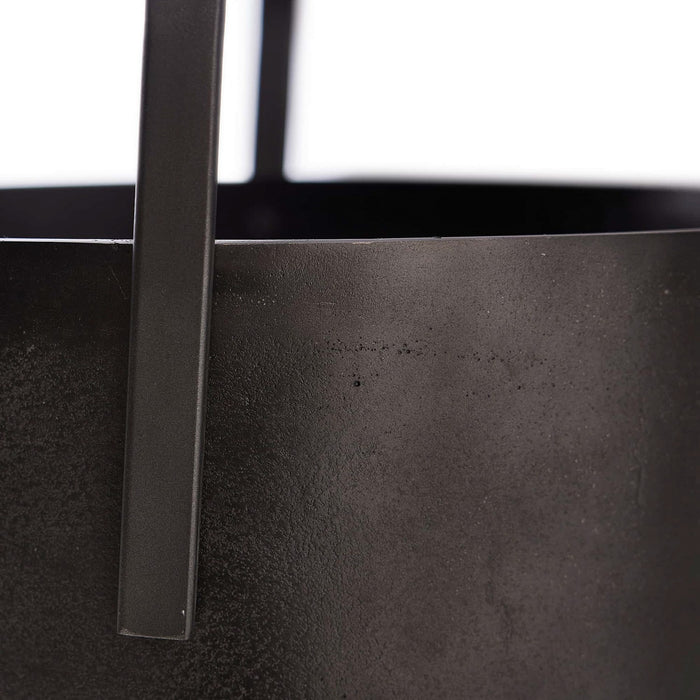 Arteriors AFI02 Firewood Basket, Blackened