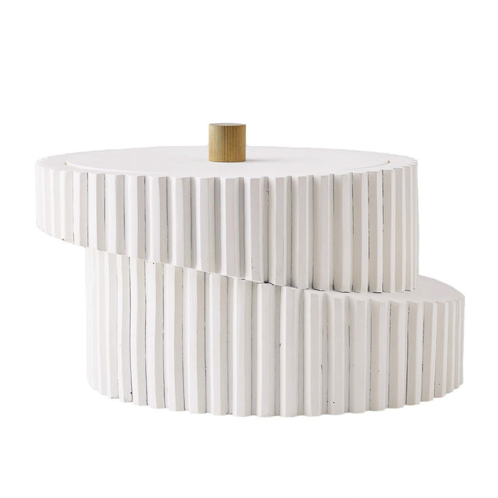 Arteriors ARC01 Container, Ivory