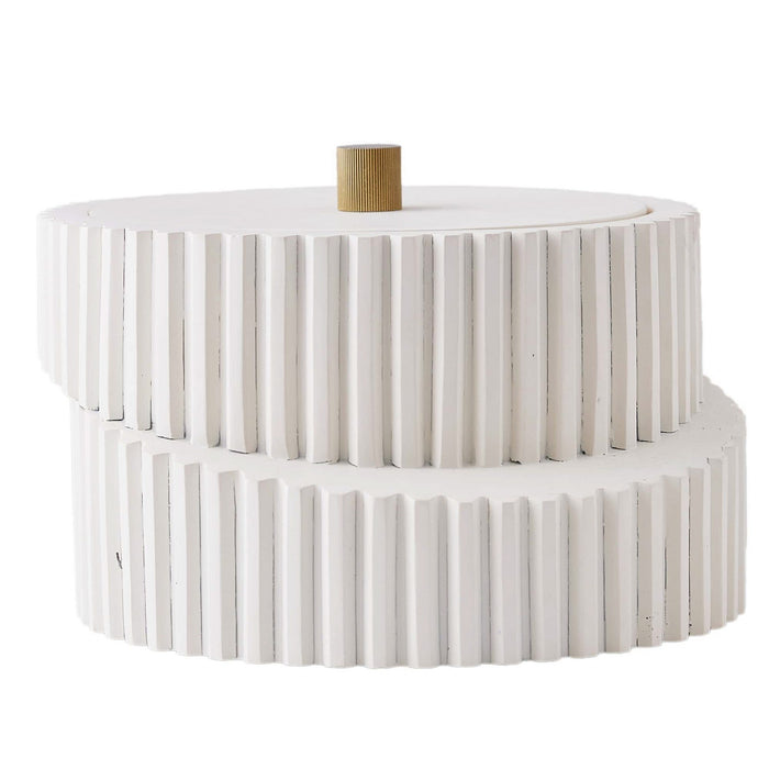 Arteriors ARC01 Container, Ivory