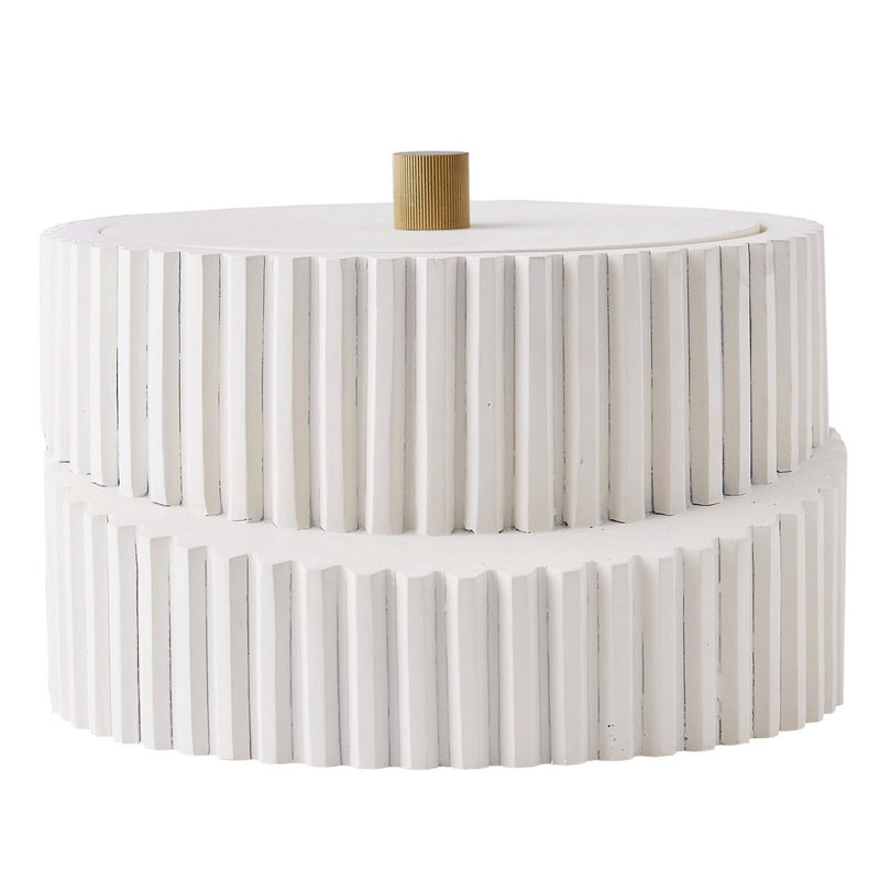 Arteriors ARC01 Container, Ivory