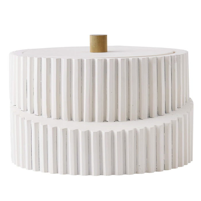 Arteriors ARC01 Container, Ivory