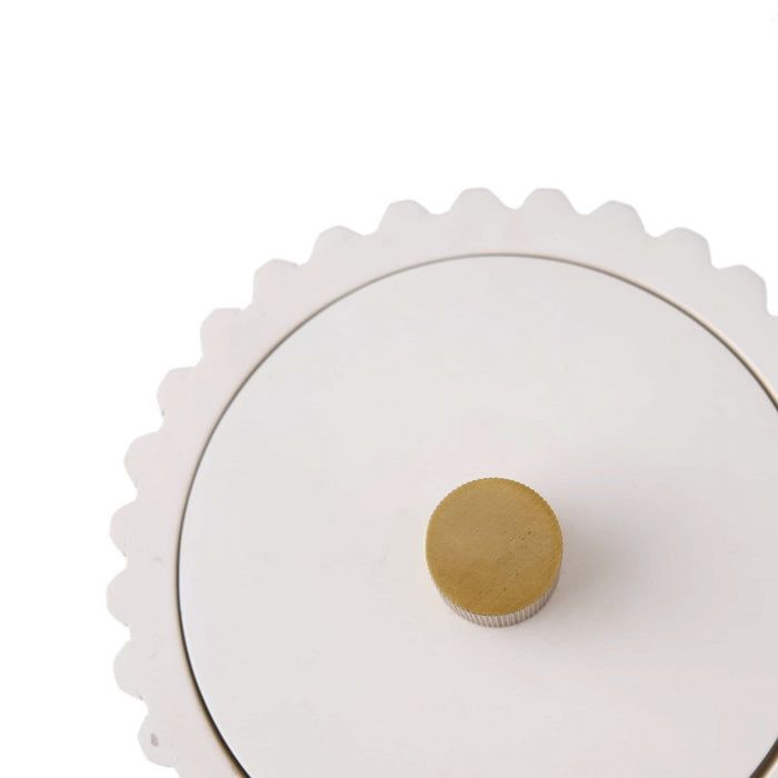 Arteriors ARC02 Container, Ivory