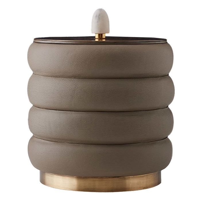 Arteriors ARI02 Ice Bucket, Dove Gray