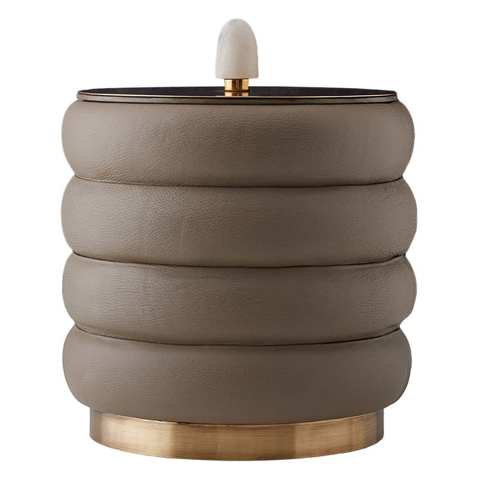 Arteriors ARI02 Ice Bucket, Dove Gray