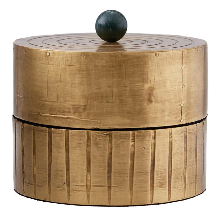 Arteriors ARI04 Box, Antique Brass