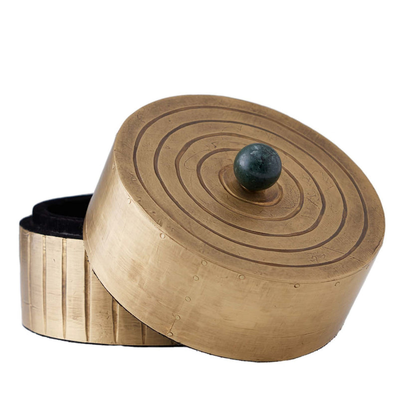 Arteriors ARI04 Box, Antique Brass