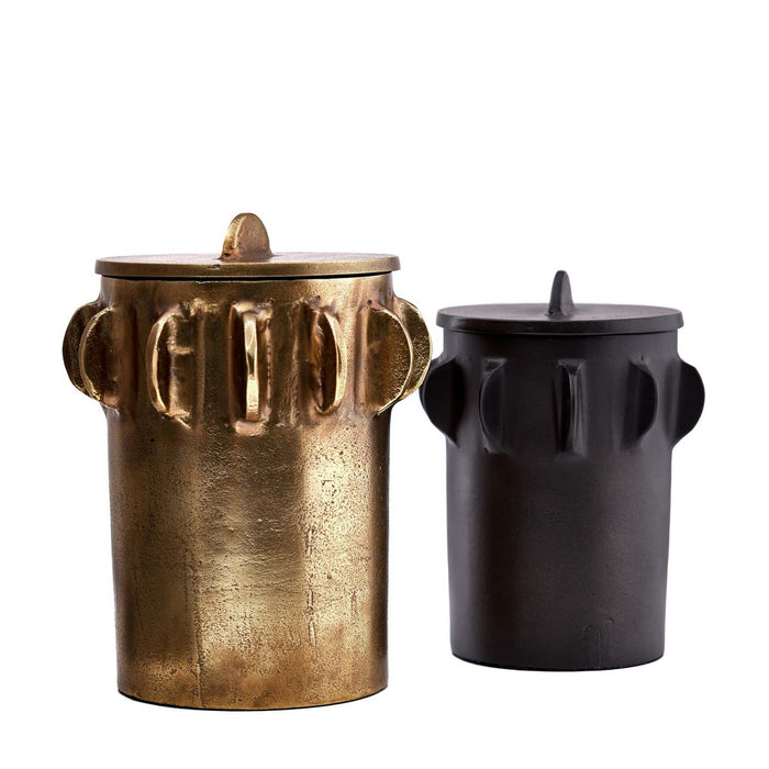 Arteriors ARI06 Containers, Set of 2, Blackened