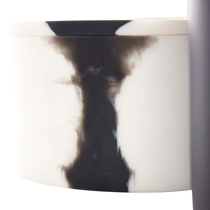 Arteriors ARS03 Containers, Set of 2, Black & White