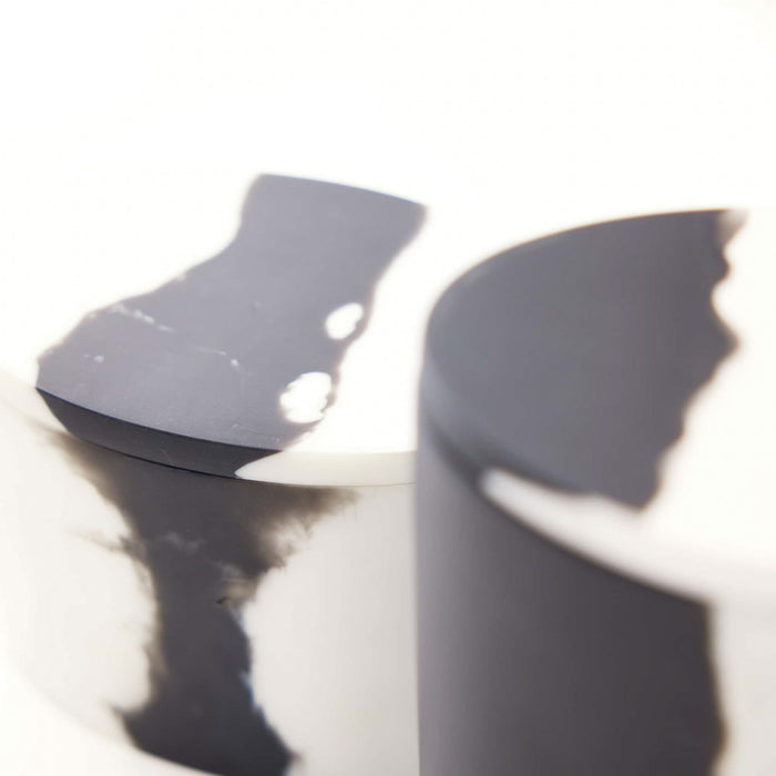 Arteriors ARS03 Containers, Set of 2, Black & White