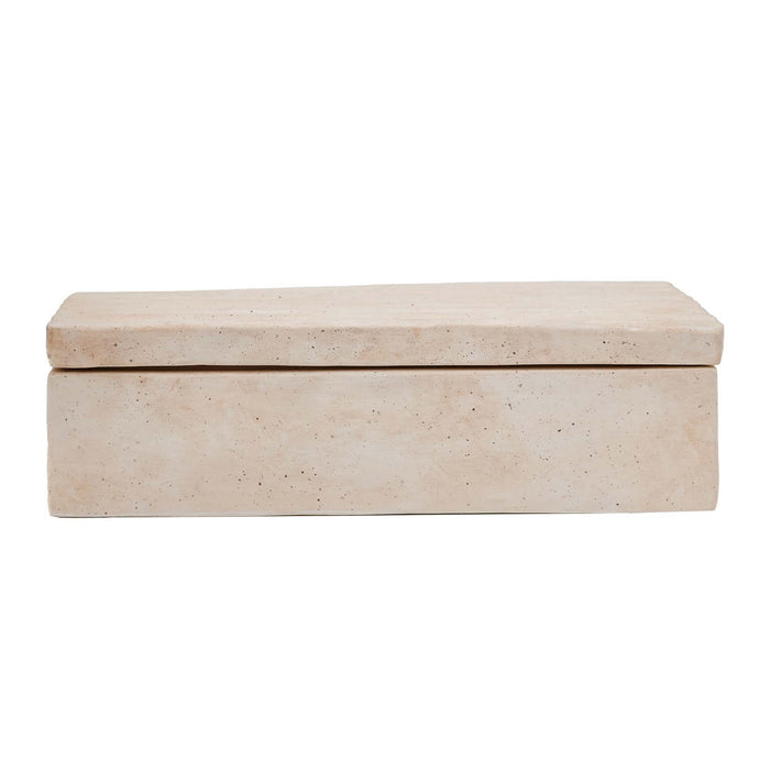 Arteriors ARS04 Box, Toasted Ivory