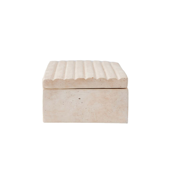 Arteriors ARS04 Box, Toasted Ivory