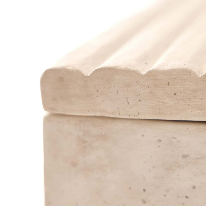Arteriors ARS04 Box, Toasted Ivory