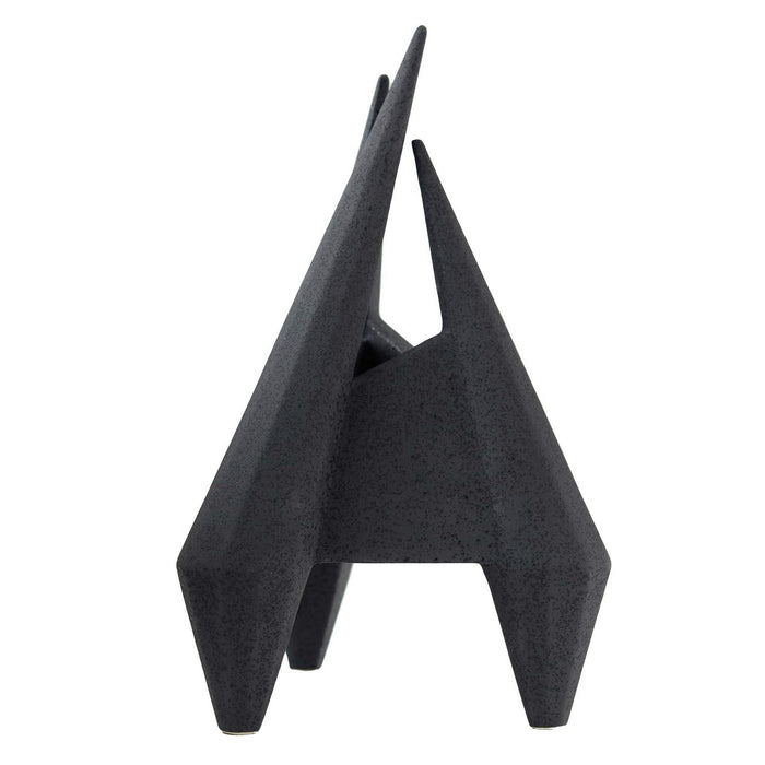 Arteriors ASE01 Sculpture, Charcoal