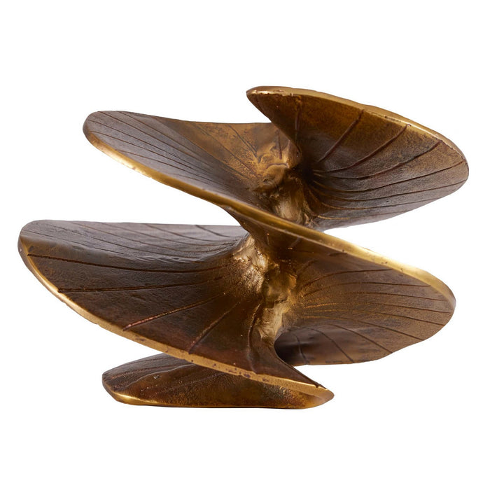 Arteriors ASI02 Sculpture, Antique Brass
