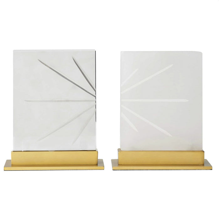 Arteriors ATC01 Sculptures, Set of 2, White