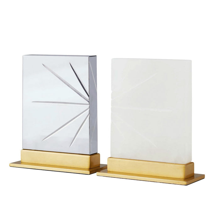 Arteriors ATC01 Sculptures, Set of 2, White