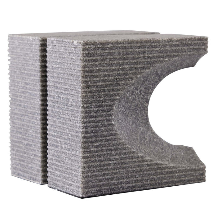 Arteriors ATC02 Bookends, Set of 2, Graphite