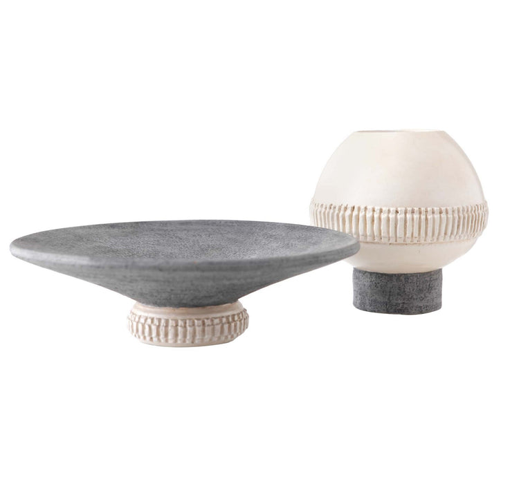 Arteriors ATS02 Tabletop Set, Graphite