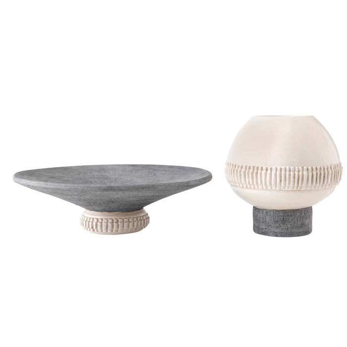 Arteriors ATS02 Tabletop Set, Graphite