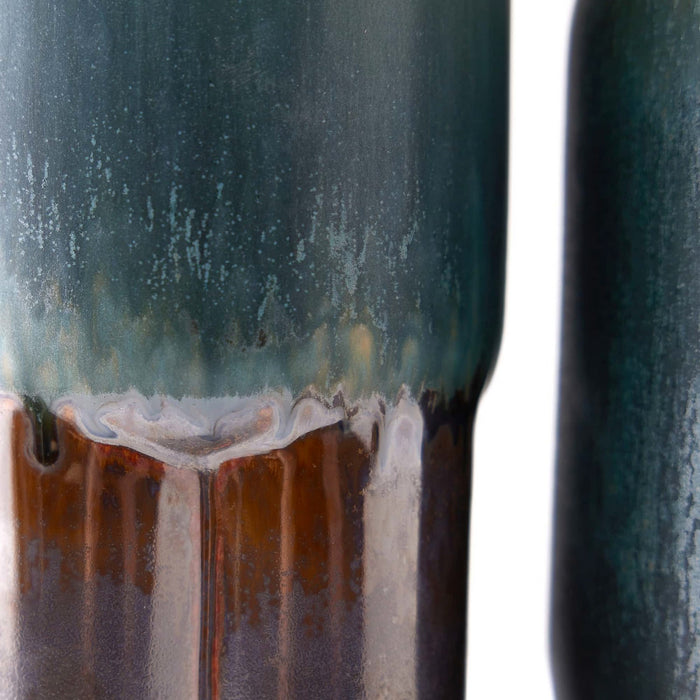 Arteriors AVC01 Vases, Set of 3, Forest Reactive