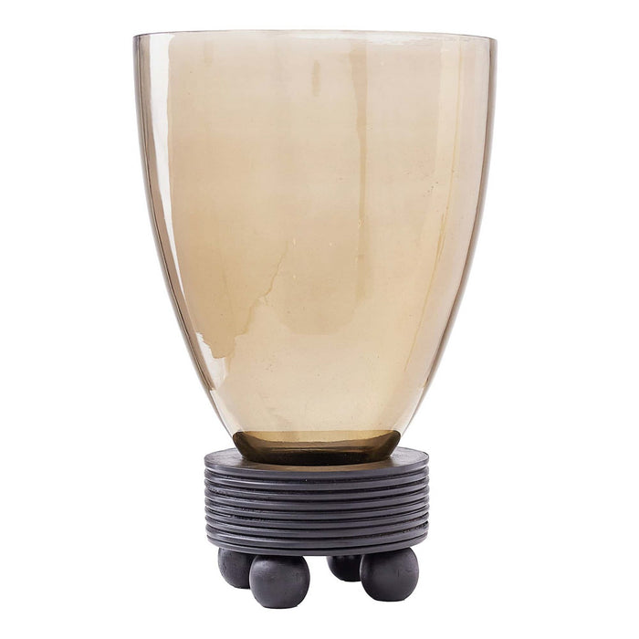Arteriors AVI03 Vase, Smoke