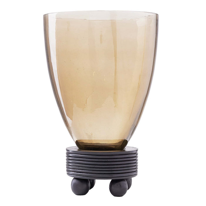 Arteriors AVI03 Vase, Smoke